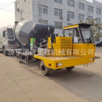 福沃 定制4方铁路水泥罐车 4方轨道轮混凝土搅拌运输车图片