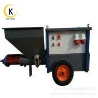 新高压墙面砂浆喷涂抹灰机器设备全自动水泥砂浆喷涂机