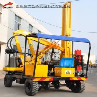 徐州液压护栏打桩机 小型打拔钻一体机 高速公路打桩机