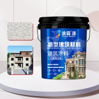 麻砂石外墙涂料防晒防水外墙漆仿石漆别墅真石漆仿石外墙涂 料厂家
