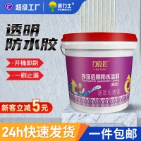 透明防水胶卫生间防水涂料内外墙免砸砖防水丙烯酸纯丙防水涂料