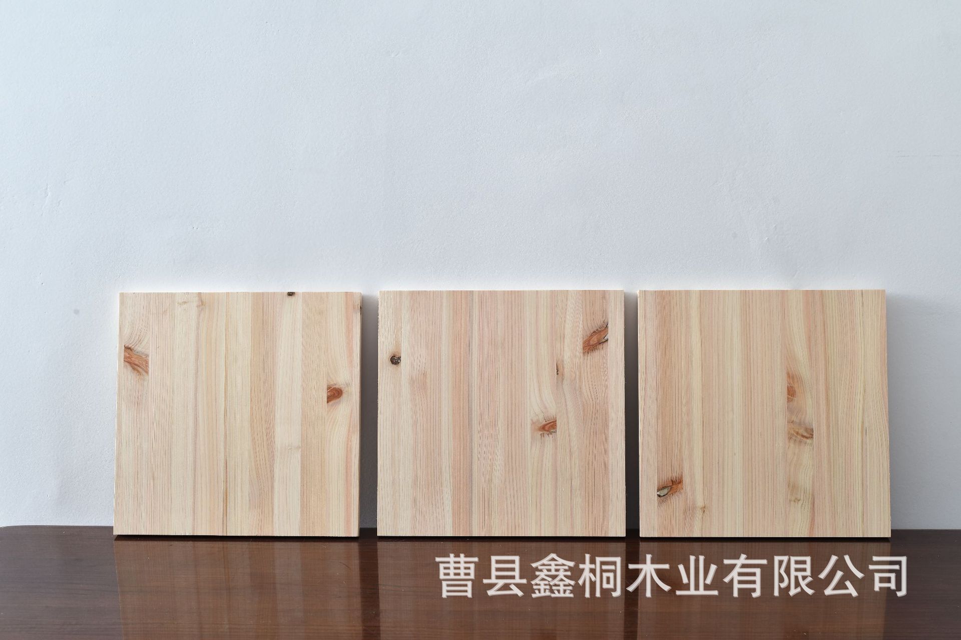 日本桧木直拼板带节疤