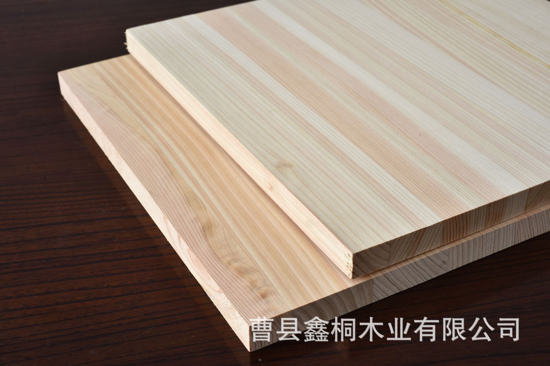 日本桧木直拼板双面无节全直纹