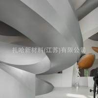 GRG材料石膏板天花吊顶造型大型商场天花影院剧院天花厂家包安装