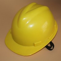 红色黄色v型塑料安全帽 pe防护帽 工地防尘帽