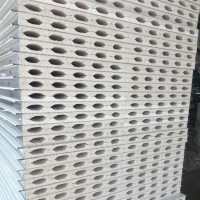 50㎜机制硫氧镁净化板 硫氧镁彩钢复合板 净化板生产厂家直销