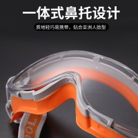 硅胶防雾护目镜 防尘防风沙防飞溅防护眼罩 运动骑行化工防护眼镜
